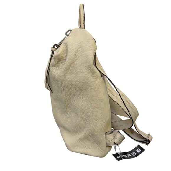 Aimee Kestenberg Bone Leather Backpack With Front Zipper & Adjustable Straps main image 6